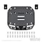 Westin Automotive 18-C WRANGLER JL TEXTURED BLACK WJ2 SPARE TIRE RELOCATOR 59-89005 - alternate 2